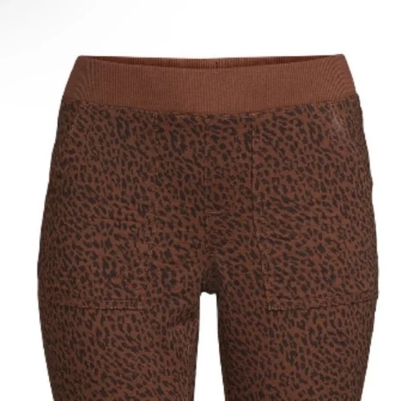 No Boundaries- Brown Leopard Print Leggings (M) NWT - Picture 6 of 9